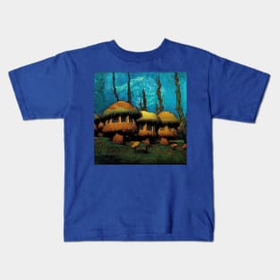 Starry Night in Kashyyyk Kids T-Shirt